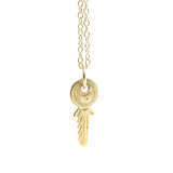 Vintage 9ct Gold 'Key to my Heart' Small Charm