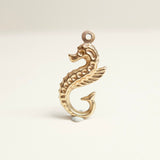 Vintage 9ct Gold Sea Horse Charm