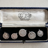 Vintage Sterling Silver Sagittarius Zodiac Disk Charm