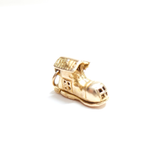Vintage 9ct Gold Opening Boot Charm (The Old Lady Who Lived in a Shoe)
