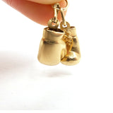 Vintage 9ct Gold Pair of Boxing Gloves Charm