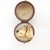 Vintage 9ct Gold Pair of Boxing Gloves Charm