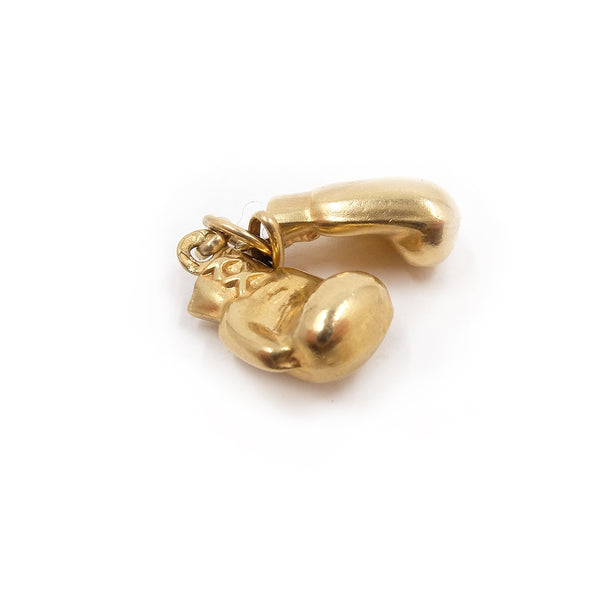 Vintage 9ct Gold Pair of Boxing Gloves Charm
