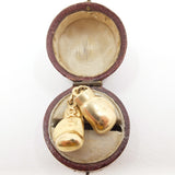 Vintage 9ct Gold Pair of Boxing Gloves Charm