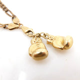 Vintage 9ct Gold Pair of Boxing Gloves Charm