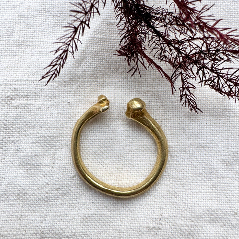 Gold Bone Ring