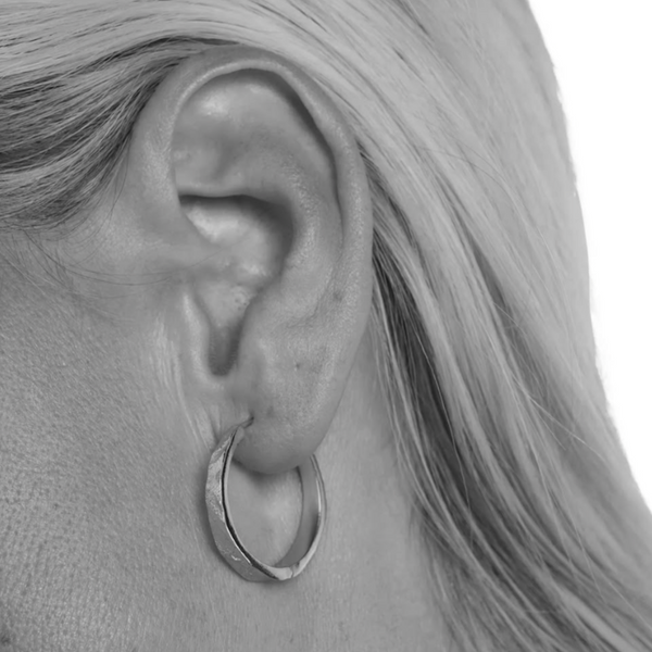 Half Day Jewellery Making Workshop - Silver Hoop Earrings