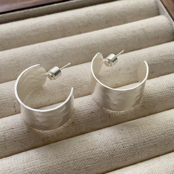 Half Day Jewellery Making Workshop - Silver Hoop Earrings