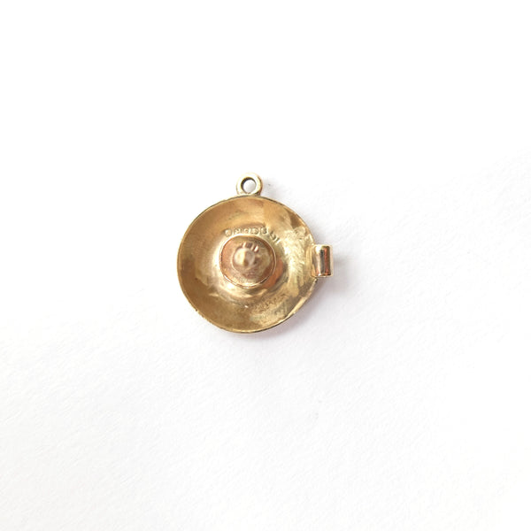 Vintage 9ct Gold Candle Stick Charm