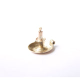Vintage 9ct Gold Candle Stick Charm