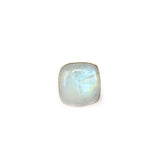 Rainbow Moonstone Square Gemstone Ring Set in 9ct Gold 'NEW BEGINNINGS'