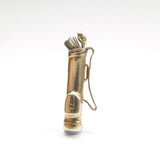 Vintage 9ct Gold Golf Clubs Charm