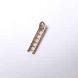 Vintage 9ct Gold Ladder Charm