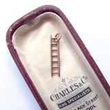 Vintage 9ct Gold Ladder Charm