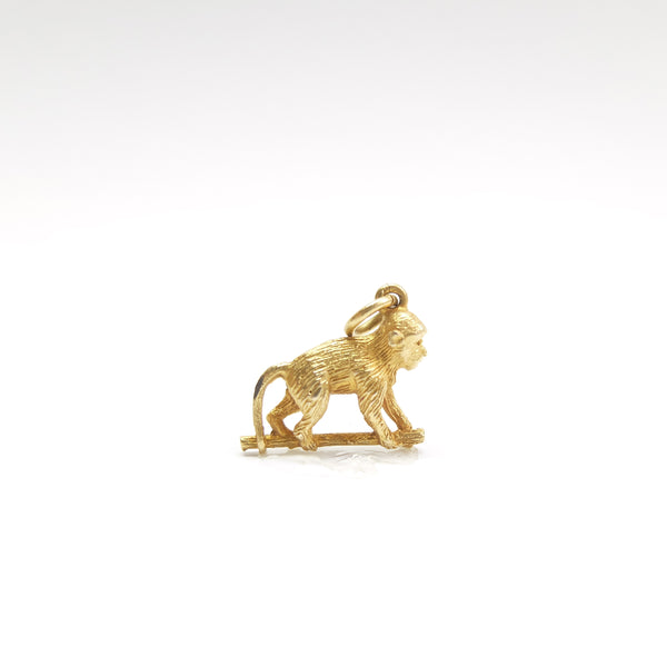 Vintage 9ct Gold Monkey Charm