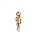 Vintage 9ct Gold Native American Indian Chief Charm