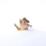 Vintage 9ct Gold Opening Noahs Ark Charm