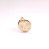 Vintage 9ct Gold Round Opening Locket Charm