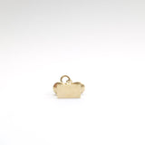 Vintage 9ct Gold Libra Scales Charm