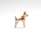 Vintage 9ct Gold Poodle Dog Charm