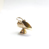 Vintage 9ct Gold Coal Bucket Charm