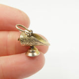 Vintage 9ct Gold Coal Bucket Charm