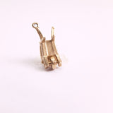 Vintage 9ct Gold Wheel Barrow Gardening Charm