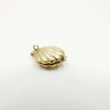 Vintage 9ct Gold Opening Oyster & Pearl Charm