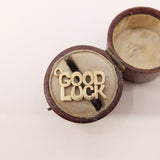 Vintage 9ct Gold Good Luck Charm
