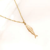 Vintage 9ct Gold Fish Charm (Pisces)