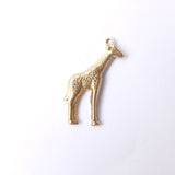 Vintage 9ct Gold Giraffe Charm