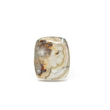 Mexican Lace Agate Gemstone Ring Set in 9ct Gold - 'JOY'
