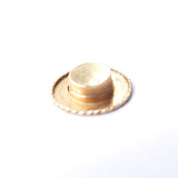 vintage gold boater boating hat charm alice eden jewellery