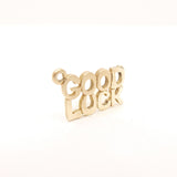 Vintage 9ct Gold Good Luck Charm
