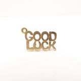 Vintage 9ct Gold Good Luck Charm