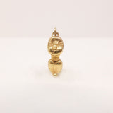 Vintage 9ct Gold Sitting Puppy Dog Charm
