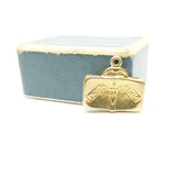 Vintage 9ct Gold London Paris New York Rome Suitcase Charm