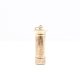 Vintage 9ct Gold Tall Postbox Charm