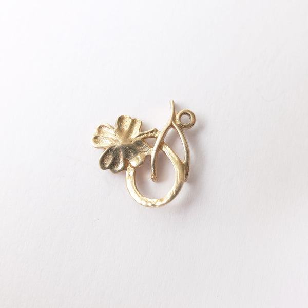 Vintage 9ct Gold Lucky Trio Charm