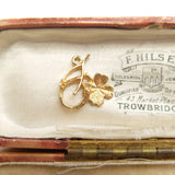 Vintage 9ct Gold Lucky Trio Charm