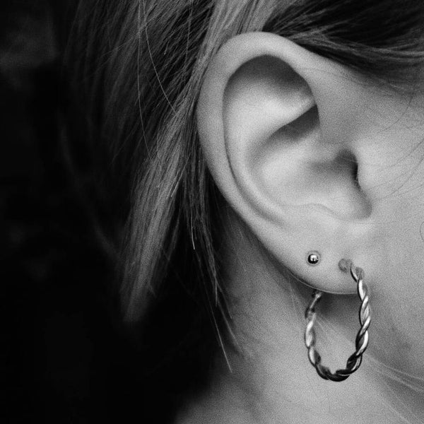 Half Day Jewellery Making Workshop - Silver Hoop Earrings