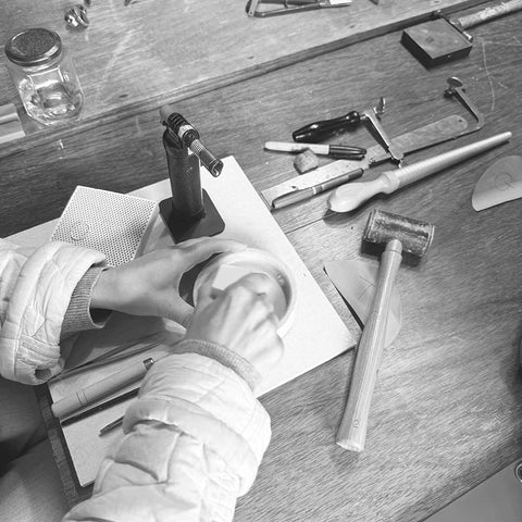 Half Day Jewellery Making Workshop - Silver Infinity Ring