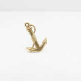 Vintage 9ct Gold 1940's Anchor Charm