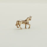 Vintage 9ct Gold Race Horse (Pony) Charm