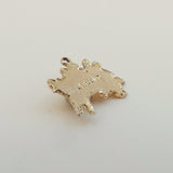 VINTAGE 9CT GOLD JERSEY MAP CHARM