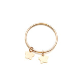 alice eden jewellery jewelry gold star charm stacker stacking pinkie ring