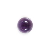 amethyst small round gemstone from top - bespoke handmade earth rings