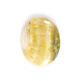 bumble bee jasper gemtone mustard colour - small oval