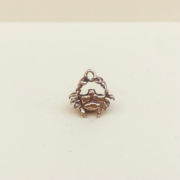 Vintage 9ct Gold Charm - Crab - Zodiac Cancer Sign