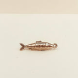 Vintage 9ct Gold Charm - Fish - Pisces